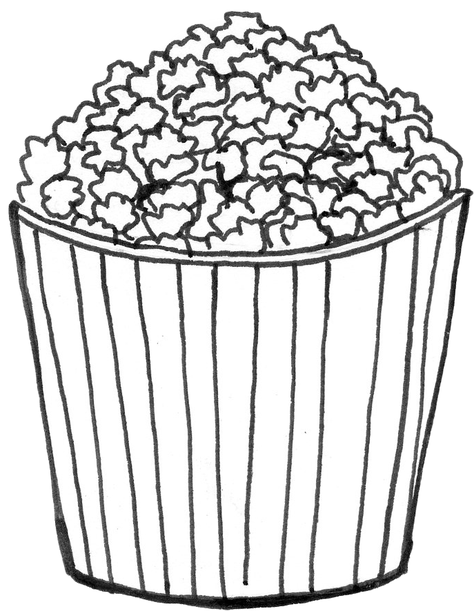 Line Art Clipart (737x924), Png Download