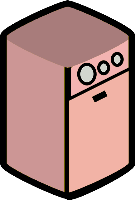 Dryer Stopped Working Call 877 674 8019 - Washing Machine Clip Art - Png Download (640x640), Png Download