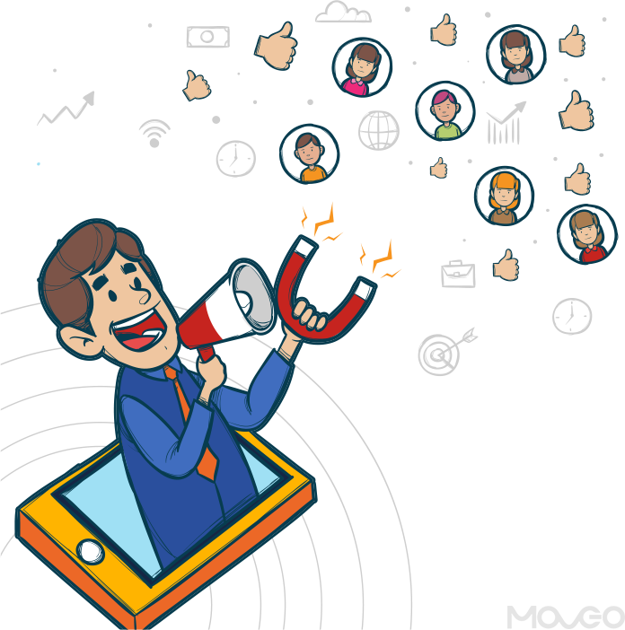 03 Retention - Marketing Clipart (696x702), Png Download