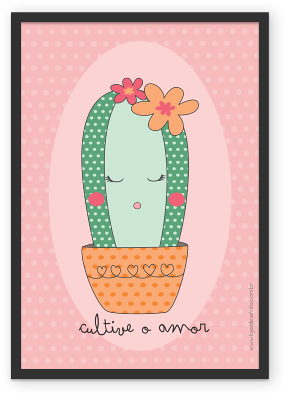 Cultive Amor - Cacto Cultive O Amor Clipart (800x800), Png Download