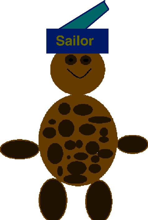 The Sailor Clipart (476x707), Png Download