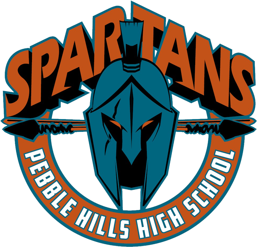 Band & Color Guard Visual Gallery Pebble Hills Spartan - Pebble Hills High School Spartans Clipart (1000x923), Png Download