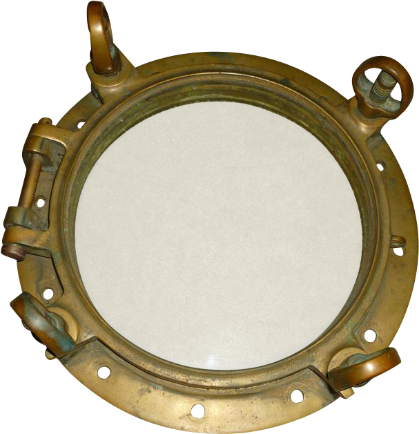 Ships Port Hole Antique - Ship Clipart (627x627), Png Download