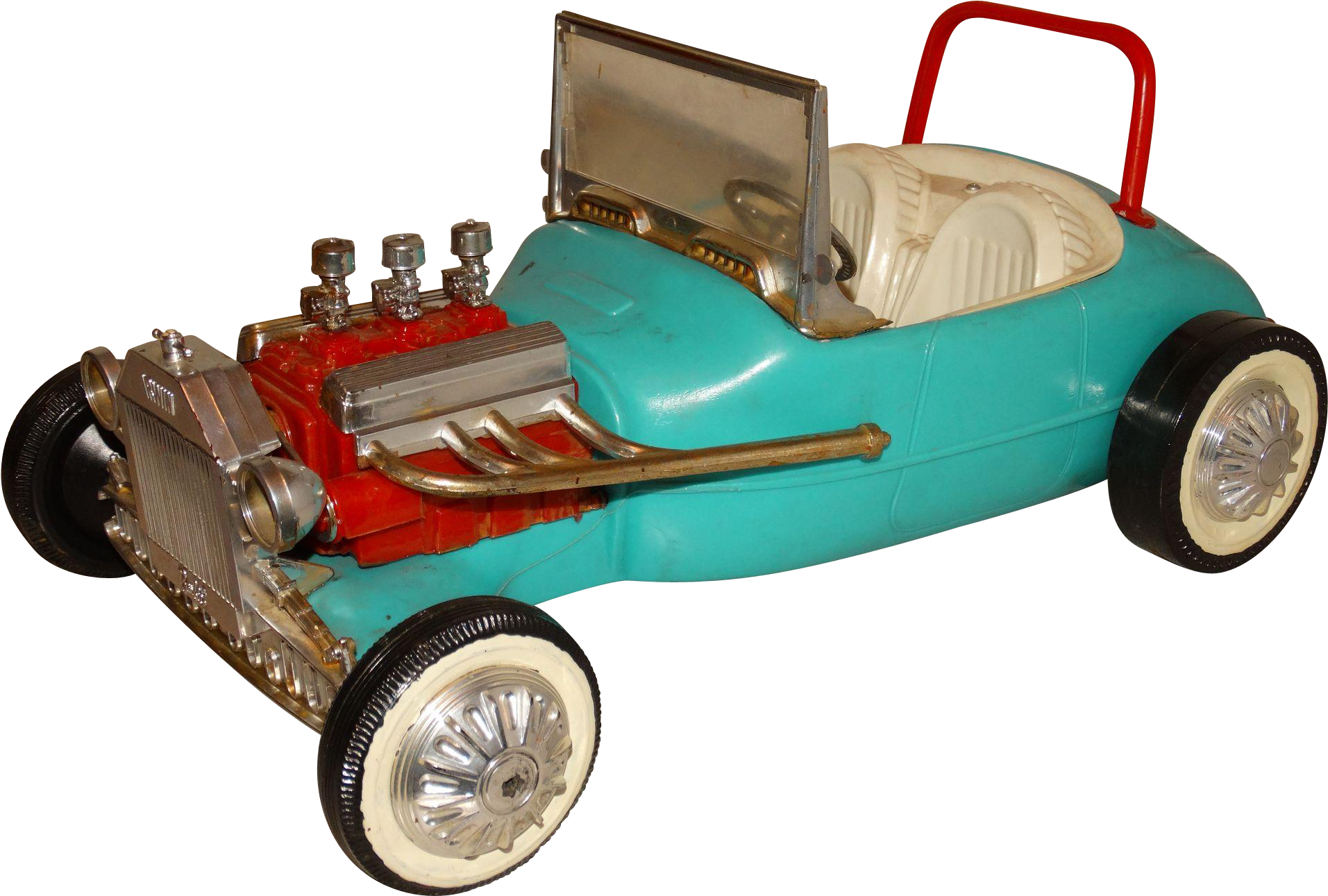 Vintage Barbie & Ken Irwin Hot Rod Roadster Car - Car Clipart (1912x1912), Png Download