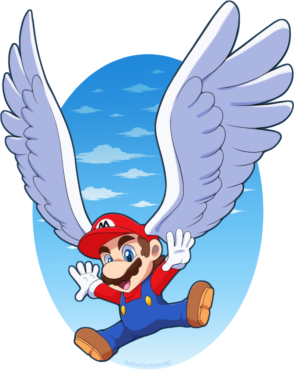 By Faster By Choice - Cartoon Clipart (1201x1554), Png Download