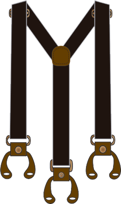 Product Image - Suspenders Clipart (1000x1000), Png Download