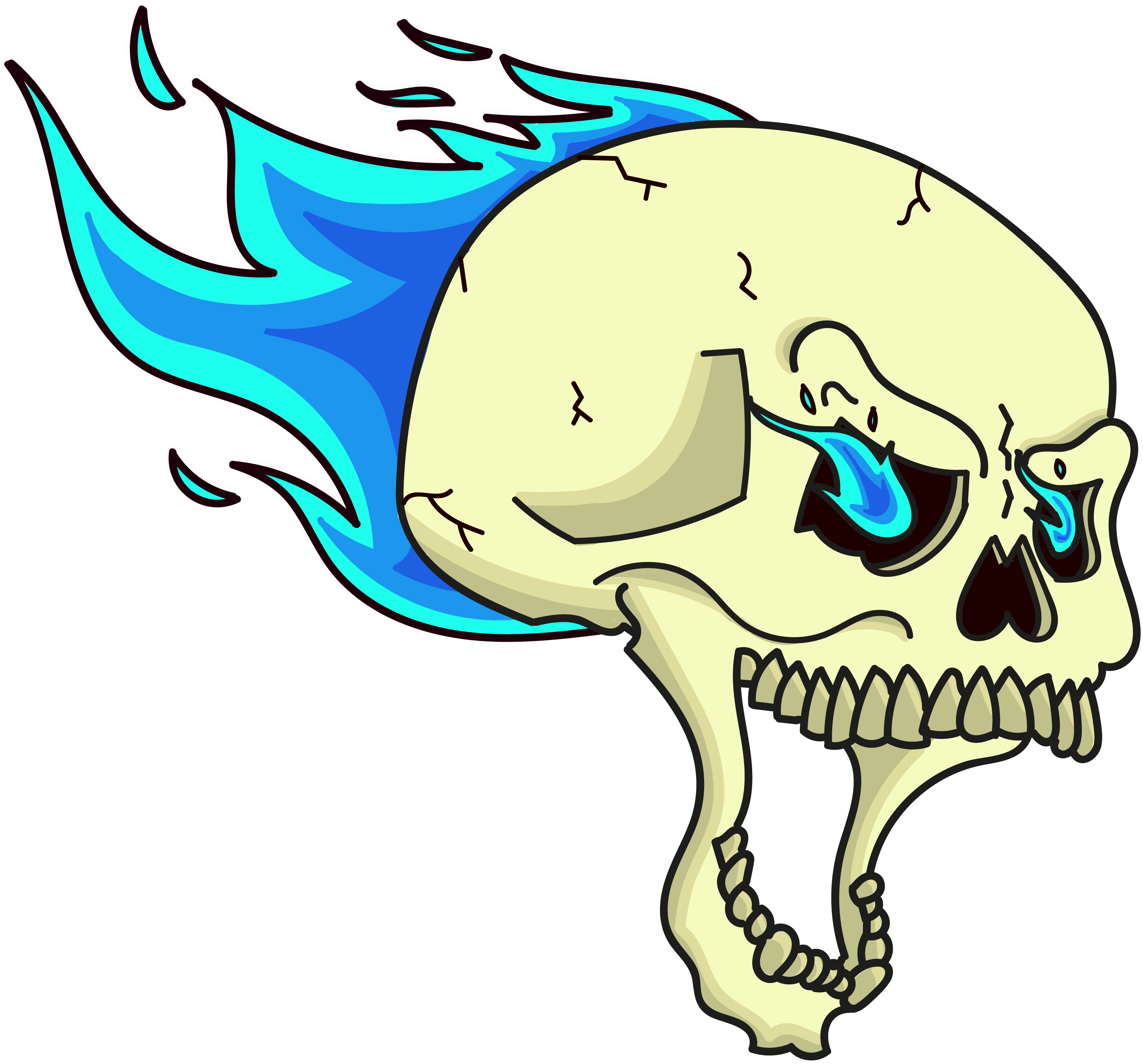 Skull Xo White Border - Logo Clipart (3115x2900), Png Download