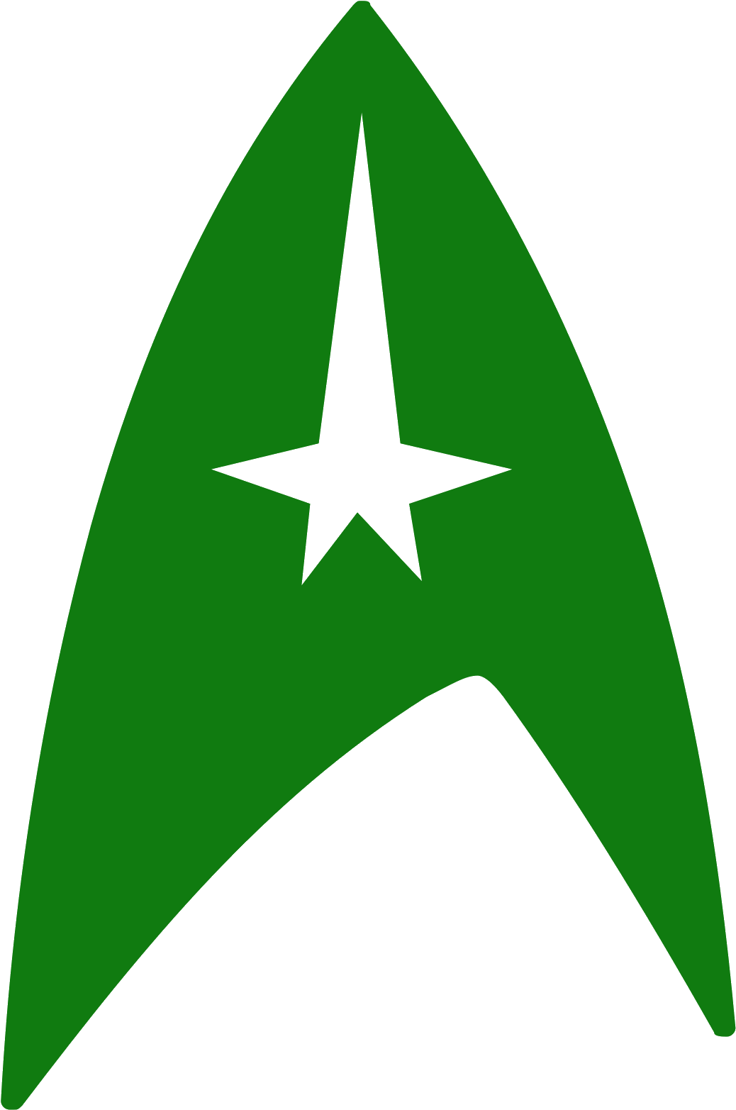 Star Trek Symbol Icon - Star Trek Symbol Clipart (1600x1600), Png Download