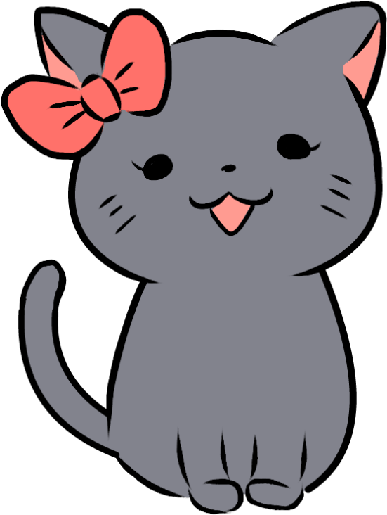 くろちゃん - Kurochan Clipart (800x800), Png Download