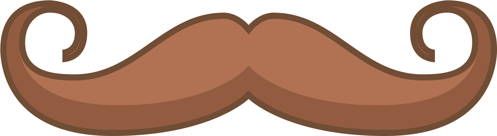 Imperial Mustache Icon - Mostacho Cafe Png Clipart (1600x1600), Png Download