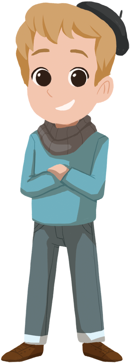 Ana Likes To Help Kids - Cartoon Clipart (640x1387), Png Download