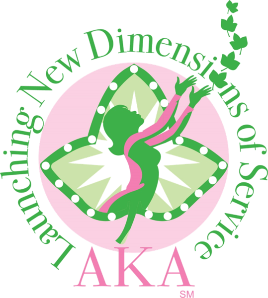 Alpha Kappa Alpha Sorority, Inc ~ Epsilon Gamma Omega Clipart (539x600), Png Download