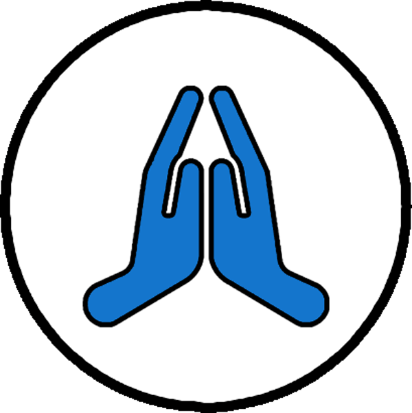 Pray With Us Clipart (600x601), Png Download