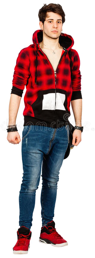 Guy Png Clipart - Boy Standing Png Transparent Png (600x900), Png Download