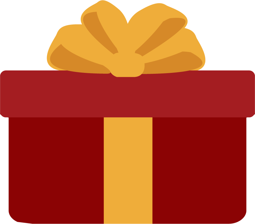 Santa's Present Hunt Clipart (841x741), Png Download