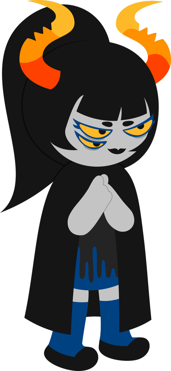 And Obviously I Had To Do Hair Edits Of Ardata, Shes - Cartoon Clipart (555x1200), Png Download