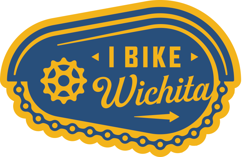 "i Bike Wichita" Sticker Vortex Souvenir - Logo Clipart (810x528), Png Download