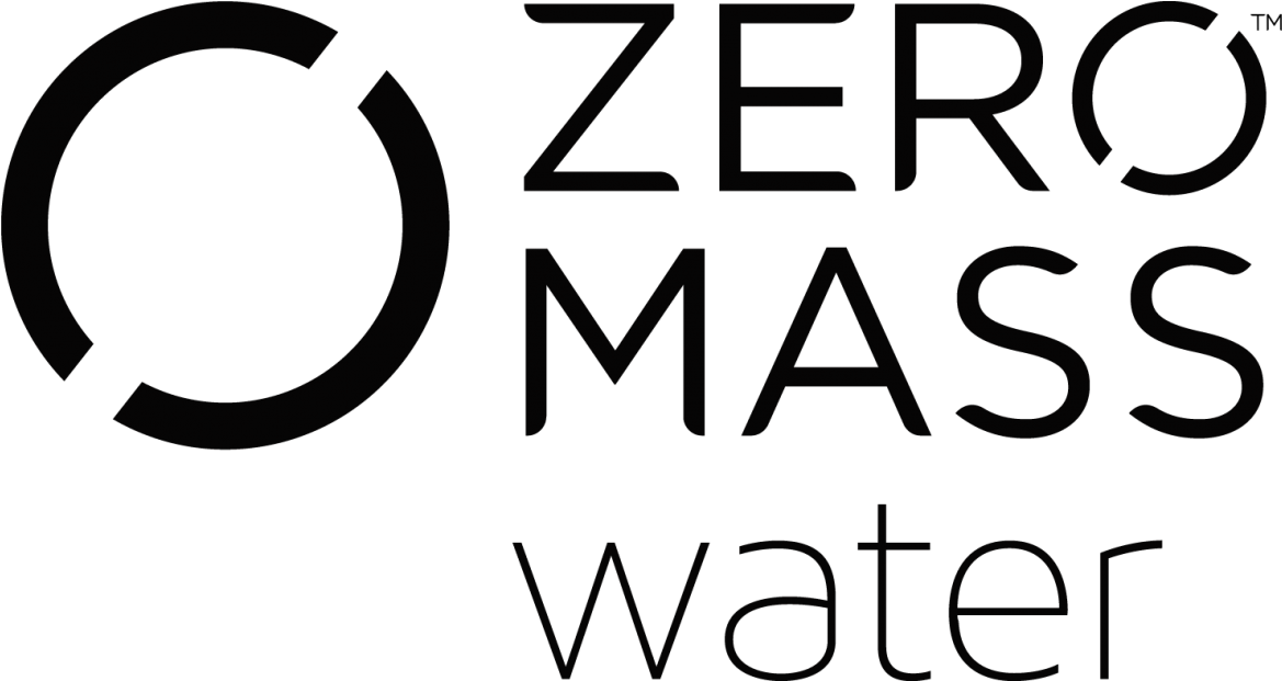 Zero Mass Water - Zero Mass Water Logo Clipart (1200x620), Png Download