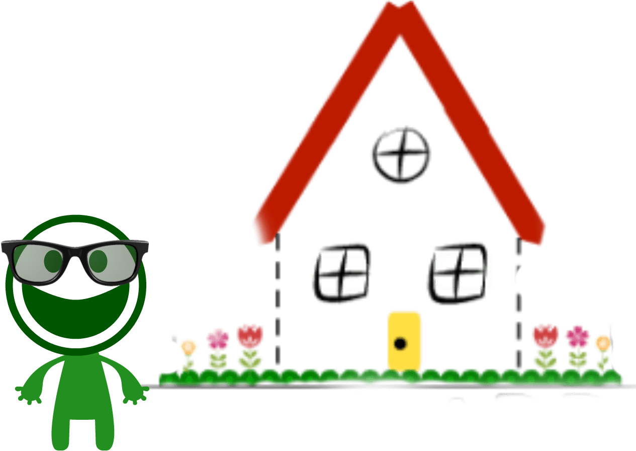 I Spy On My Neighbors - Cartoon Clipart (1337x909), Png Download