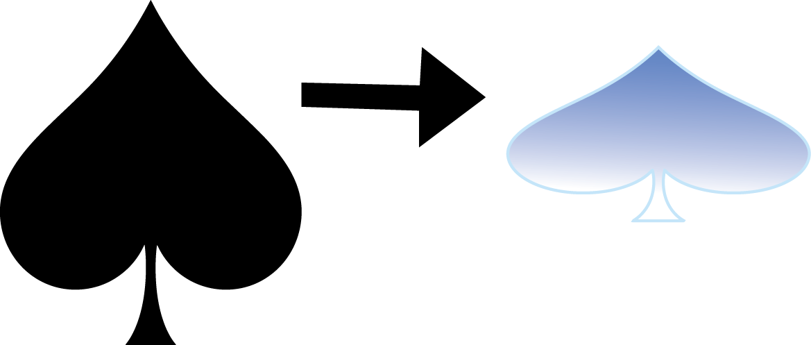 Ace Of Spade Png Clipart (1169x497), Png Download