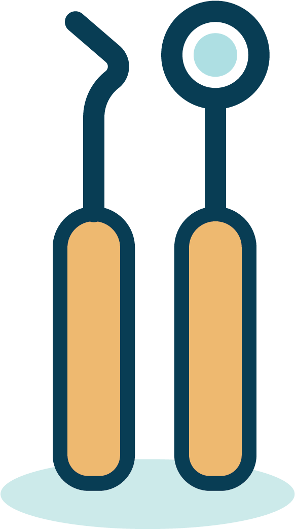 Dental Tools Icon2 - Bridge Clipart (1041x1041), Png Download