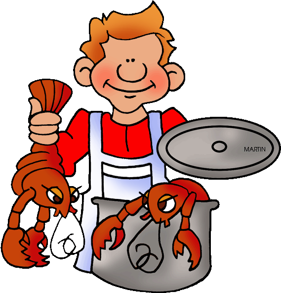 Lobster Dinner Clipart - Lobster Boil Clip Art - Png Download (569x592), Png Download