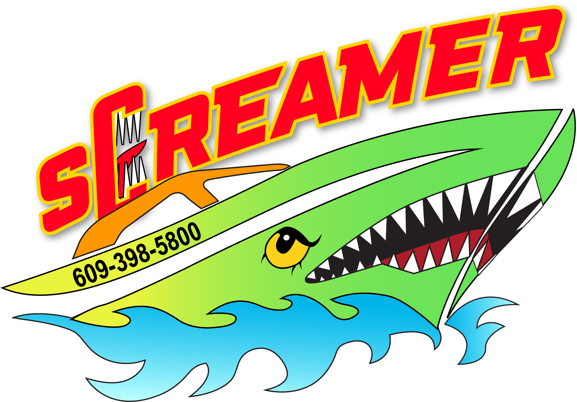 Screamer Speedboat & Dolphin Watch Clipart (1976x1476), Png Download