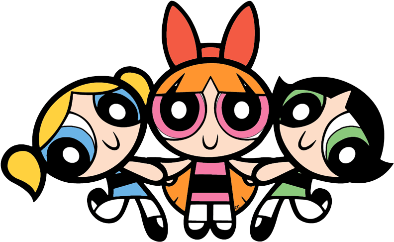The - Powerpuff Girls Clipart (800x498), Png Download