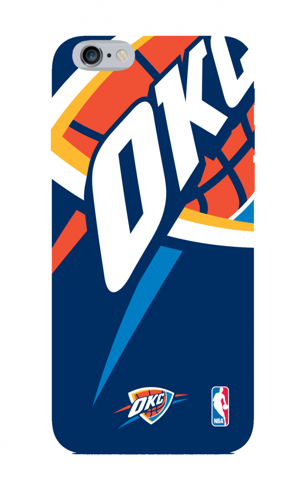 Hoot Team Xxl Case Oklahoma City Thunder Iphone - Oklahoma City Thunder Clipart (1000x1000), Png Download