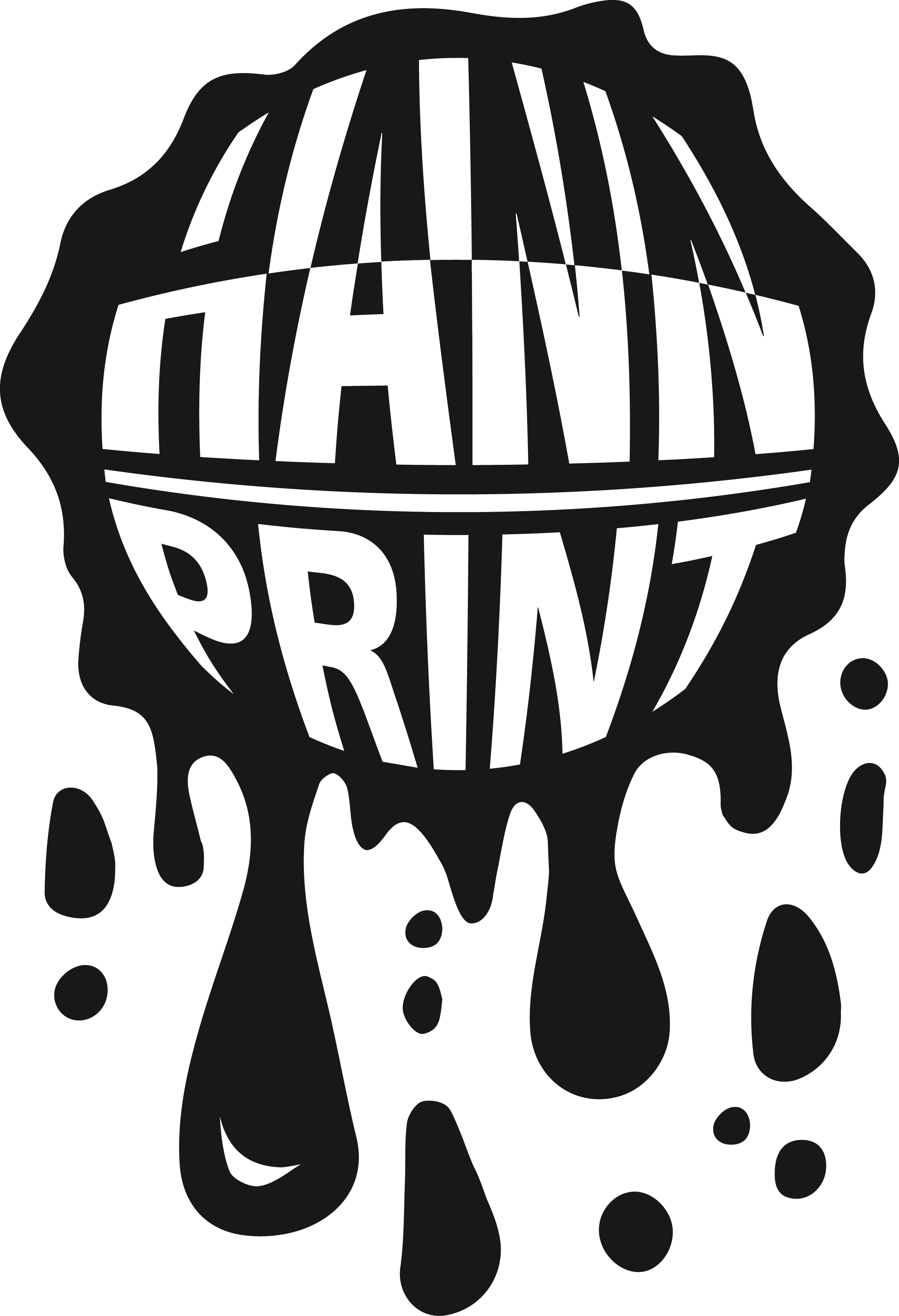 Hann Print - Vector Graphics Clipart (2227x3259), Png Download