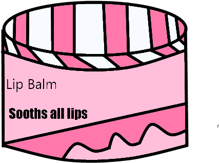 Lip Balm's Body - Lip Balm Clipart (800x600), Png Download
