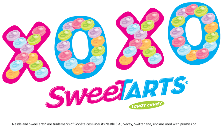 Hugs And Kisses To My Sister Sandy Sour Candy, Sweetarts, - Sweetarts Clipart (792x474), Png Download