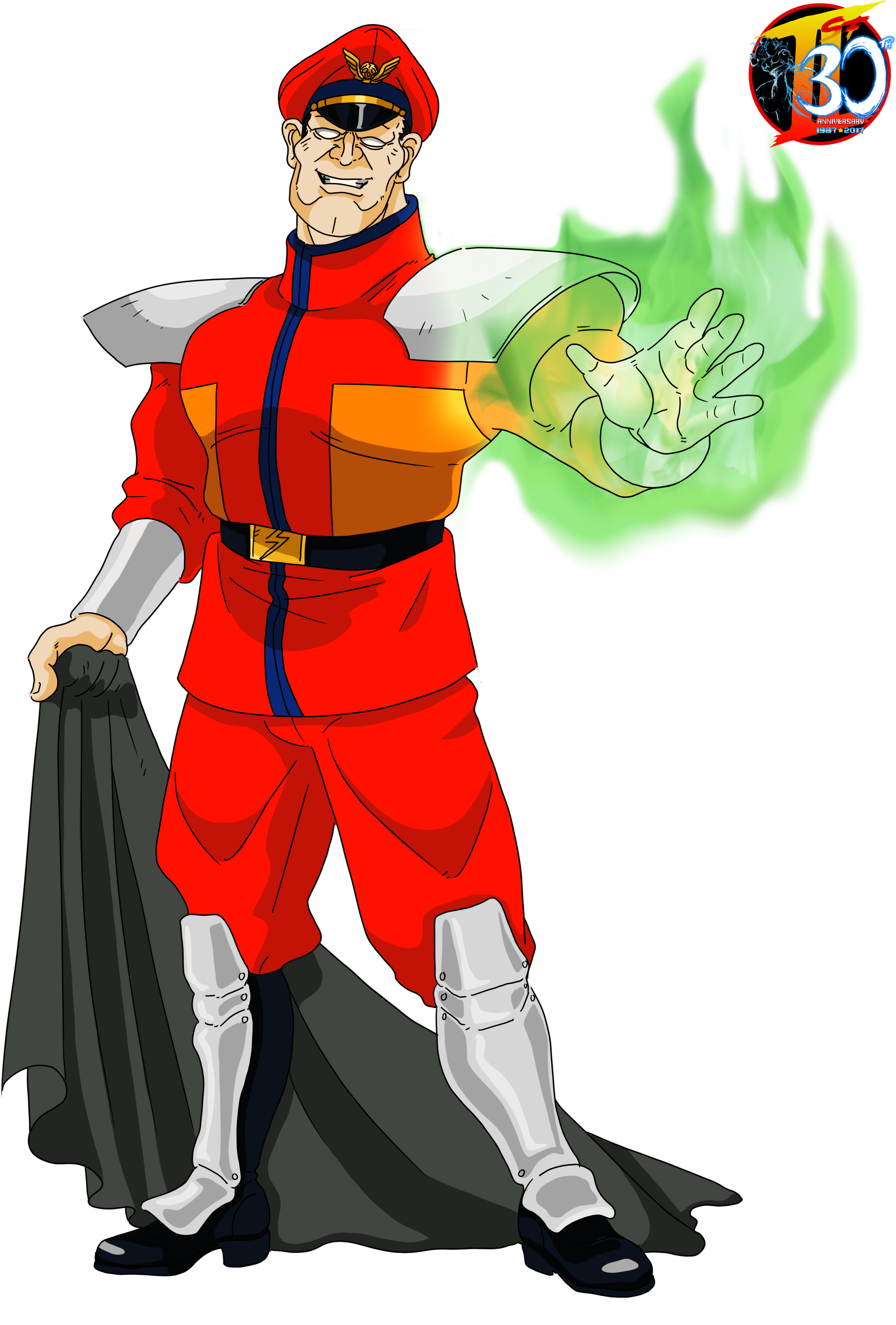 Our Street Fighter 30th Tribute Clipart (4816x6874), Png Download