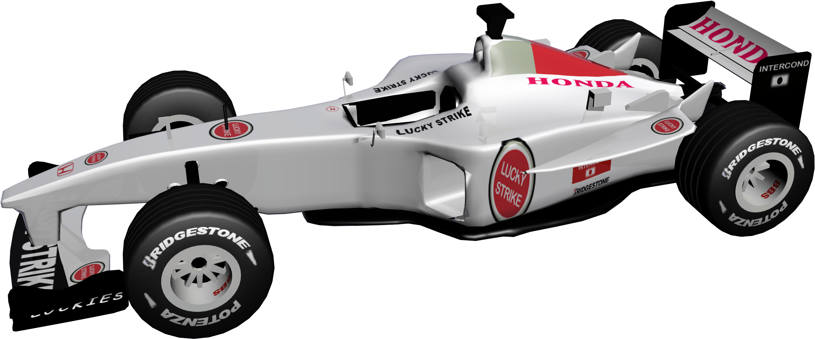 Honda F1 Formula Car Clipart Png Transparent Png (2788x1280), Png Download