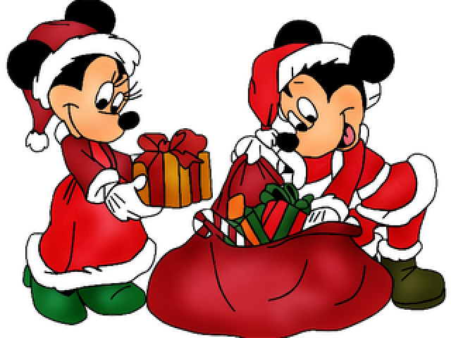 Mickey And Minnie Xmas Christmas Clipart Images Google - Mickey And