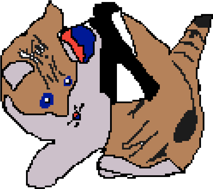 Taekwondo Cat - Cartoon Clipart (1200x1200), Png Download