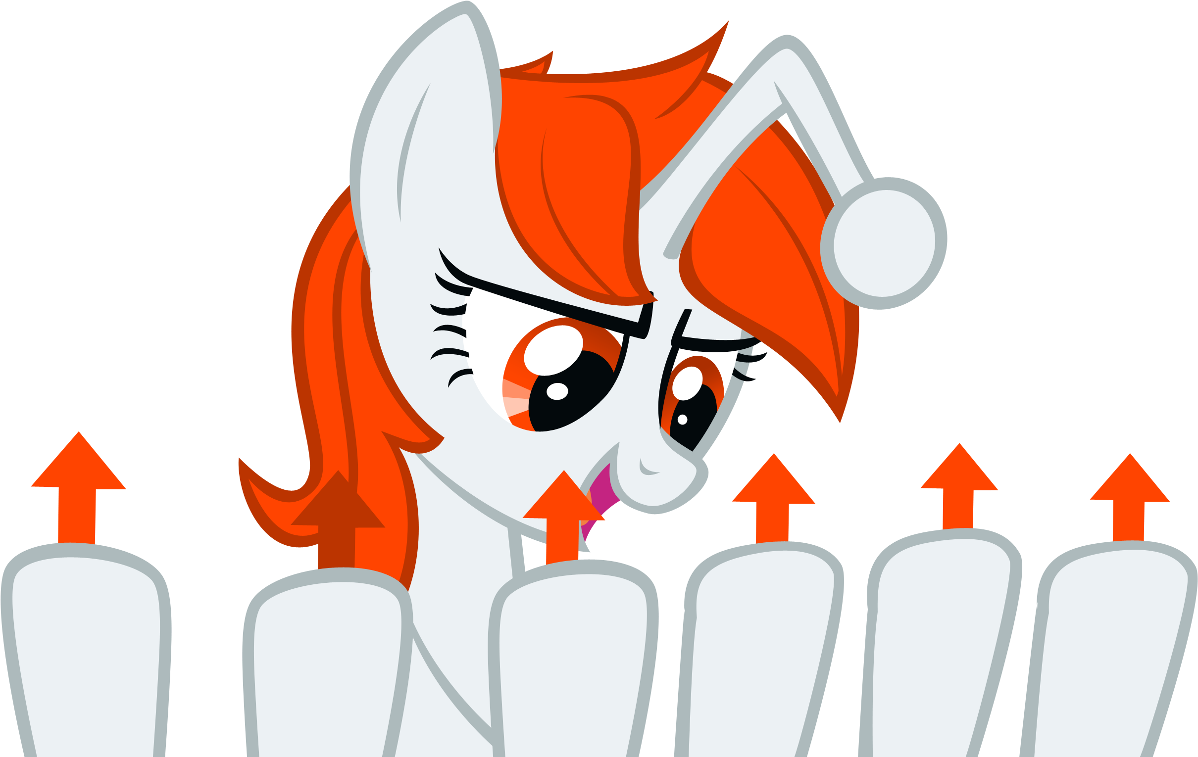 So That's How She Does It - Cartoon Clipart (2584x1800), Png Download