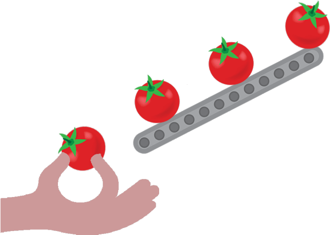 Sweets - Tomato Transparent Gif Clipart (726x508), Png Download