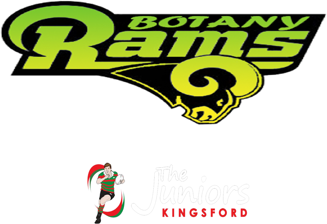 The Botany Rams Are A Junior Rugby League Football - South Sydney District Junior Rugby Football League Clipart (1200x845), Png Download