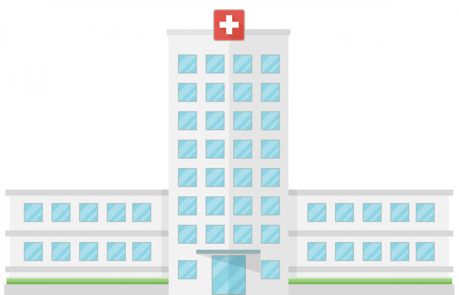 At The State Hospital, More Specifically In A Corner - Hospital Jpeg Transparent Background Clipart (896x576), Png Download