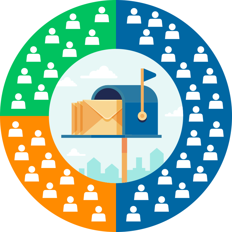 Audience Segmentation Diagram - Encoder Design Clipart (768x768), Png Download