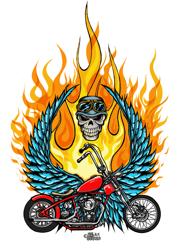 Motorcycle Clipart (612x800), Png Download