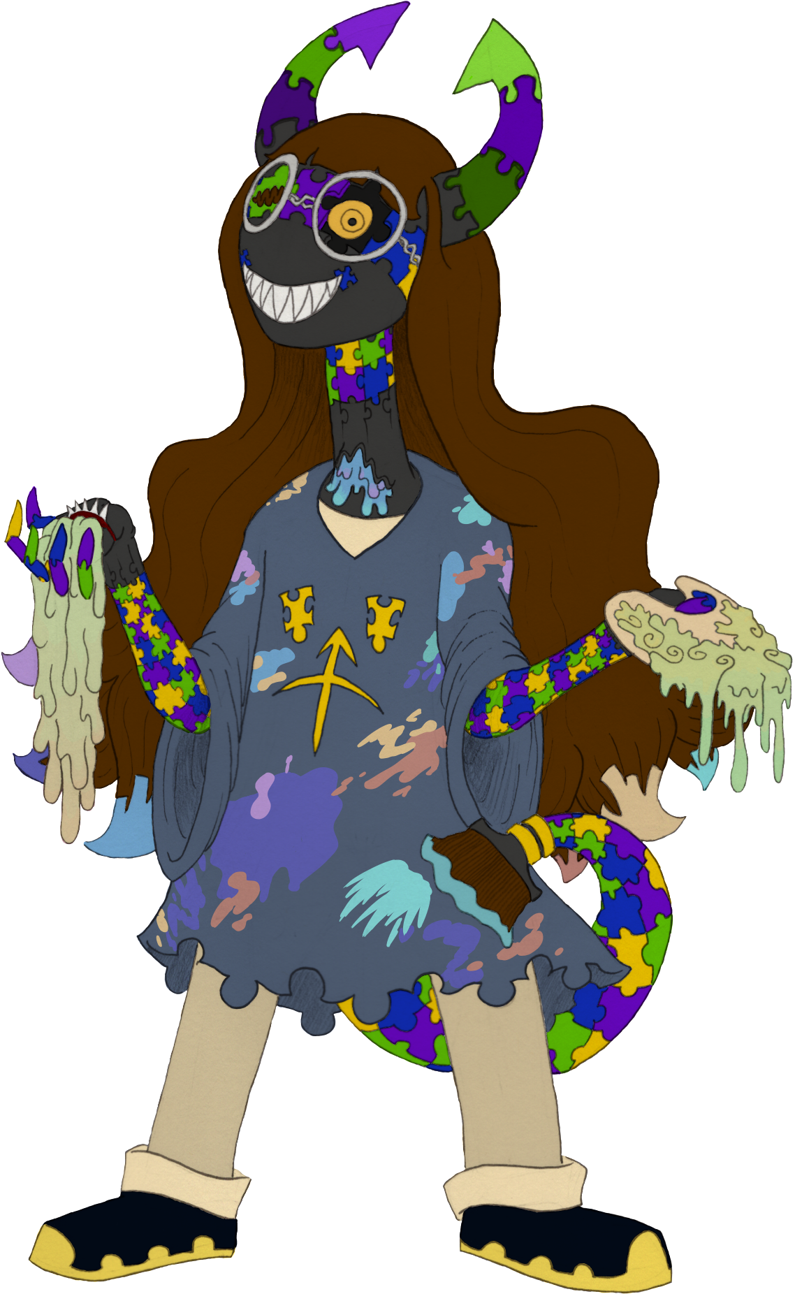 The Official Ticktockstuck Ticktockstuck Week - Cartoon Clipart (1170x1868), Png Download