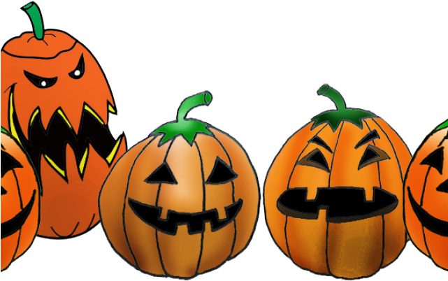 Trick Or Treat Clipart Border - Halloween Fb Profile Frame - Png Download (640x480), Png Download
