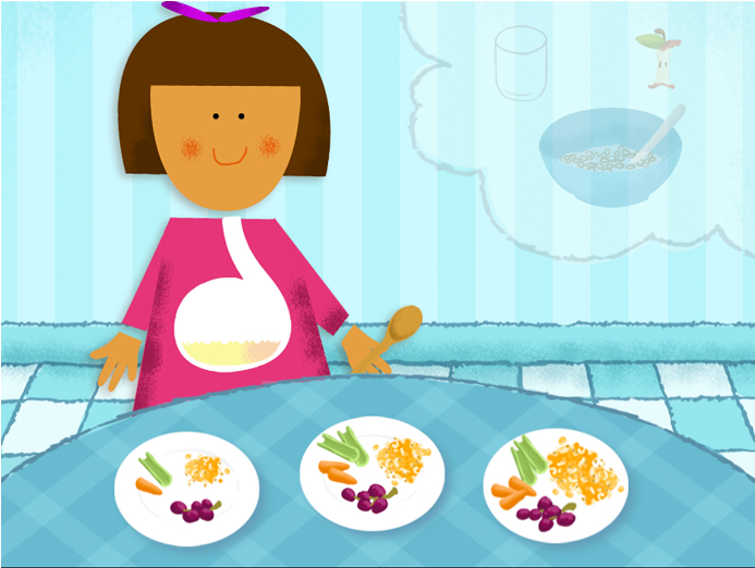 Tummy Talk - Cartoon Clipart (1024x631), Png Download