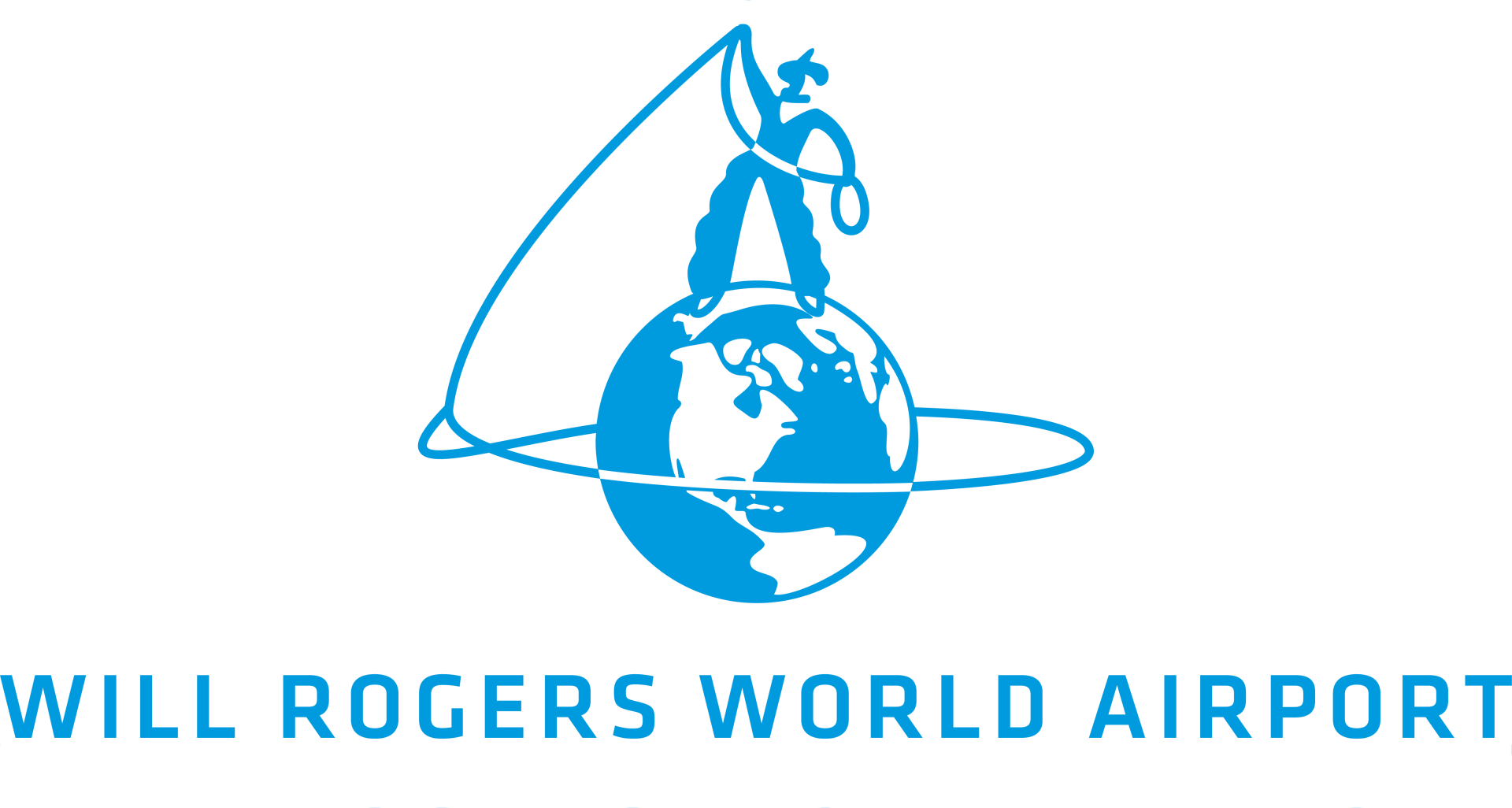 Will Rogers World Airport Logo - Will Rogers Airport Logo Clipart (1920x1026), Png Download