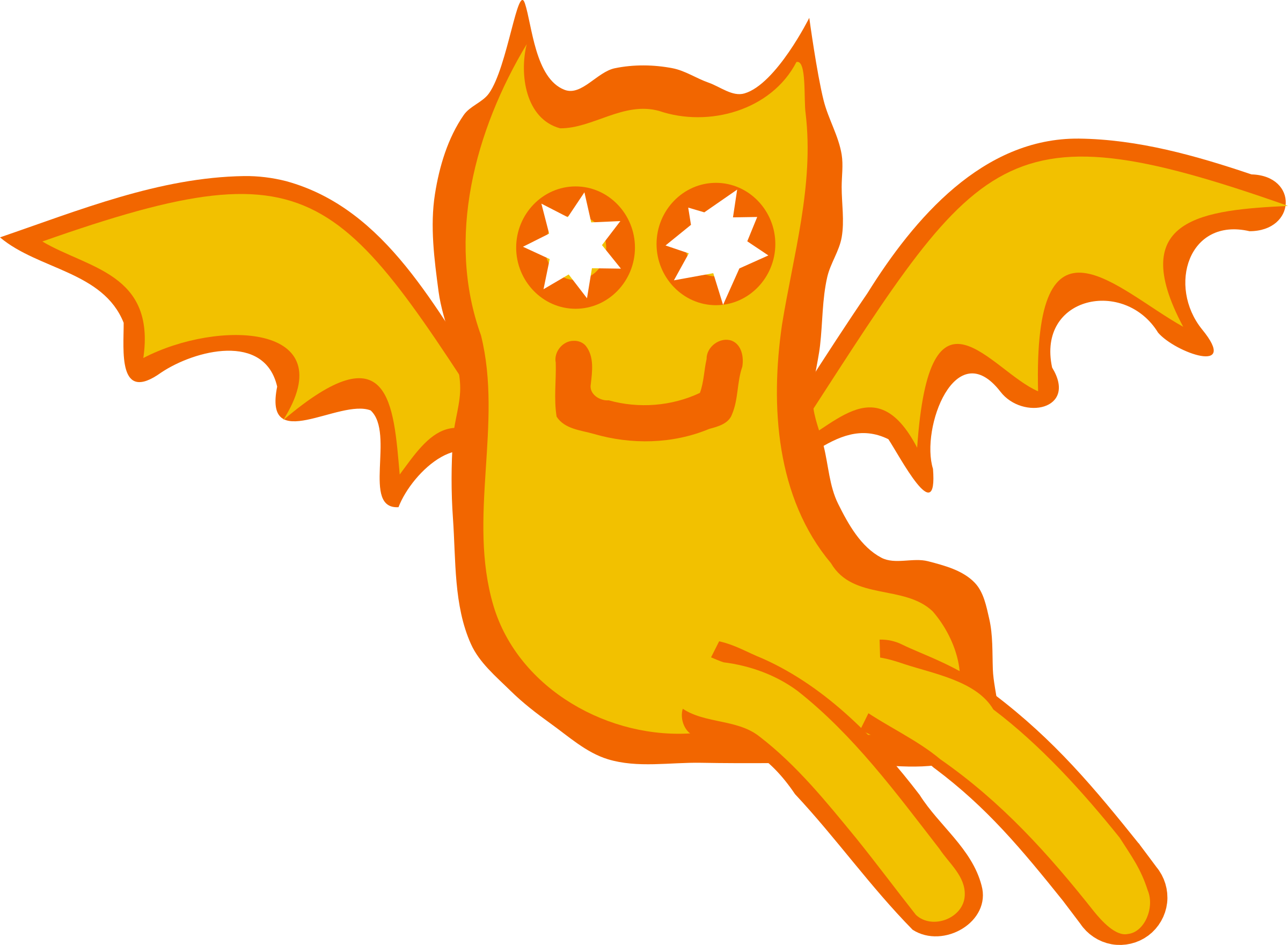 Demon Clipart Public Domain - Clip Art - Png Download (2400x1761), Png Download