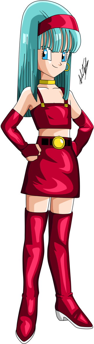 Little Girl Upskirt - Bra Dragon Ball Clipart (900x1184), Png Download