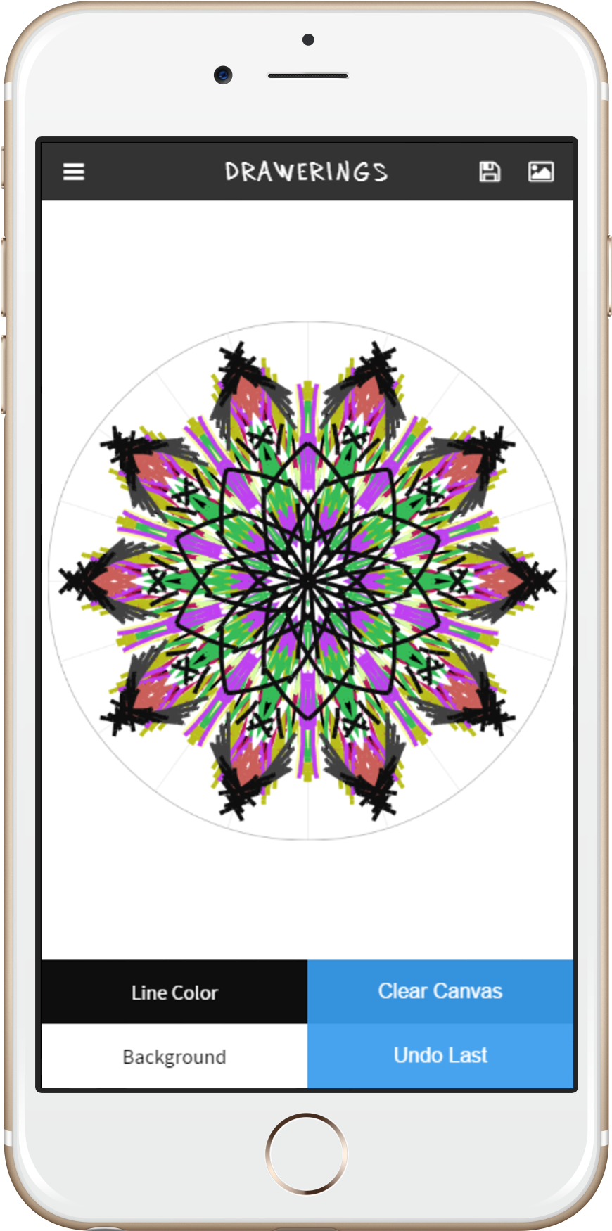 Mandala Creator App Mandala App For Iphone Clipart Full Size