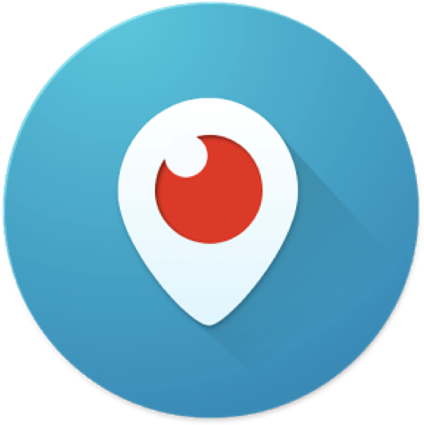Android App Of The Month Periscope, Sony Mobile Blog - Logo Periscope Png Clipart (626x625), Png Download